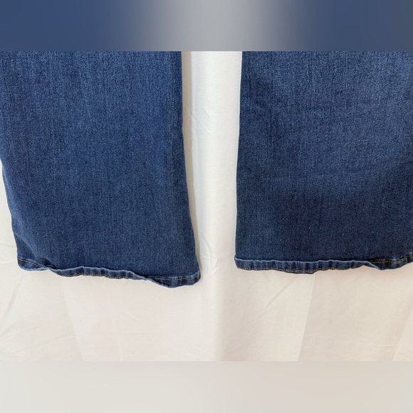 Vigoss Harlow Trouser Flare High Rise Stretchy Jeans With Front Seams Size 7 - Picture 8 of 13